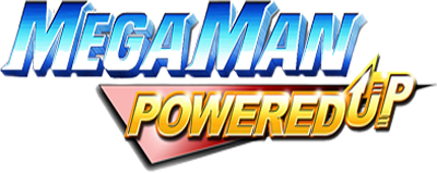 Mega Man Powered Up logo for PSP